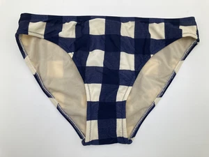 Pantalon bikini slip bikini DIVA taille 40 bleu blanc à carreaux neuf avec étiquette - Photo 1/6