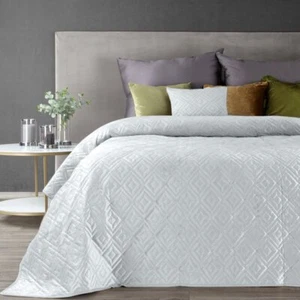 Tagesdecke Bettüberwurf Decke Überwurf ARIEL 3 170X210 CM weiß - Bild 1 von 2