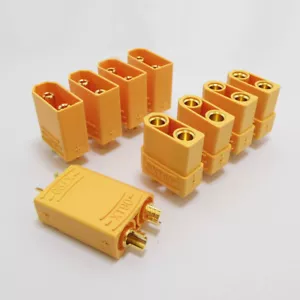 5x Enchufe Conector XT90 XT 90 Enchufe Plátano Enchapado en Oro para Modelo de Control Motor de Batería - Imagen 1 de 7
