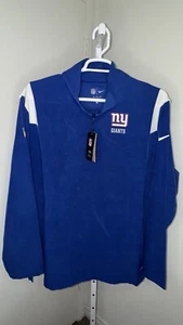 NWT Nike New York Giants Pullover 1/4 Zip Dri-Fit Sideline Men’s XXL - Picture 1 of 9