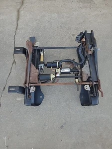 98-02 DODGE RAM 2500 3500 QUAD CAB POWER SEAT TRACK DRIVER LH - Picture 1 of 11
