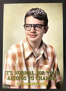 Es normal que tus Altoids cambien, arte publicitario (2002) postal promocional - Imagen 1 de 2