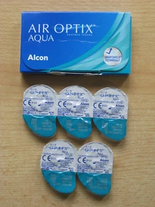 5 Monatslinsen Air Optix Aqua / -3,00 / MHD 03/2026 / neu - Bild 1 von 1
