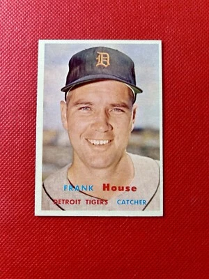 1957 Topps #223 Frank House Detroit Tigers high-end NM        B57#223A1 - Image 1 of 2