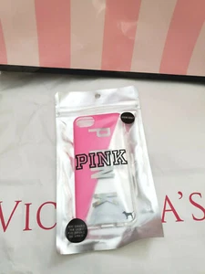 CUSTODIA COVER COVER VICTORIA'S SECRET LOGO ROSA IPHONE 6 6S 7 PORTA MANICHE ROSA CHIARO - Foto 1 di 3
