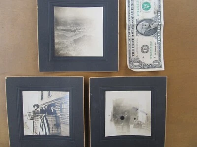 Lot of 3 VERY RARE Antique Photos of Hot Air Balloons, c1900-1910, Aviation GIFT - Image 1 of 4