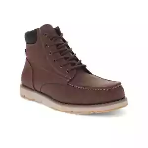LEVI'S Dean WX UL Resistente Informal Senderista HOMBRE BOTAS CAOBA NEGRAS TALLA 10M NUEVAS EN CAJA - Imagen 1 de 6