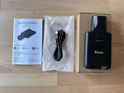 Eyoyo 1D 2D Phone Back Clip Cover Barcode Scanner Bluetooth Bar Code Reader - Image 1 of 4