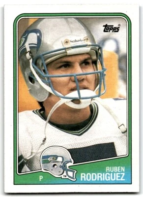1988 Topps Ruben Rodriguez Football Cards #138 - Image 1 of 2
