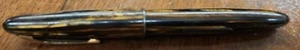 Sheaffer Craftsman 500 (1940s) - Brown Striated Lever Filler Fountain Pen - Picture 1 of 10