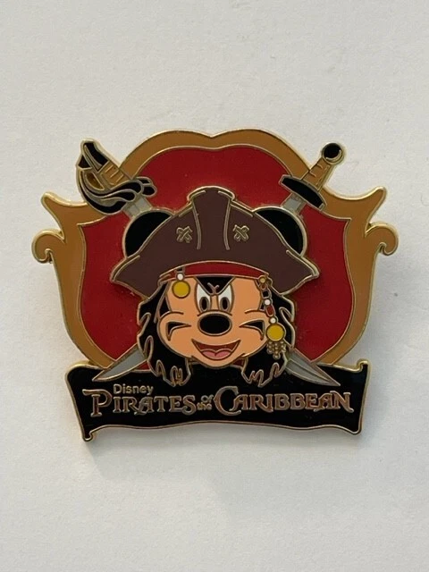 Pin Piratas del Caribe Mickey Jack Sparrow Disney Land Paris Dlrp (D0) Foto 1 de 2