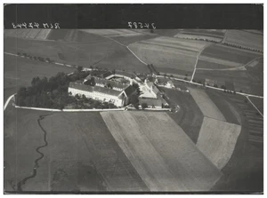 ZZ-2287/ Mödingen bei Dillingen Luftbild Foto 18 x 13 cm ca.1938 - Bild 1 von 2