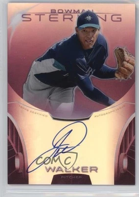 Bowman Sterling Prospect Purple Refractor 2013/10 Taijuan Walker #BSAP-TW automático Foto 1 de 2