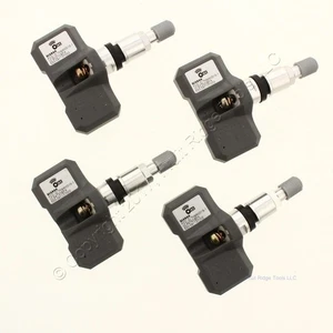 Set of 4 Orange Electronic SI5950 TPMS Sensor for Replacement OE# C2Z15017 - Picture 1 of 4