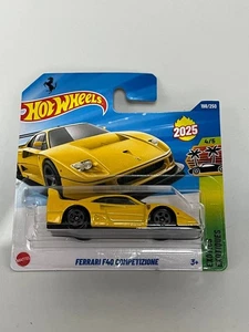 Tarjeta corta Hot Wheels 2025 Case Q Ferrari F40 Competizione - Imagen 1 de 2