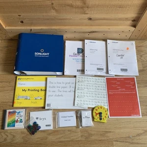 Sonlight Homeschool Curriculum 1st Grade A Used IG New Worksheets Bundle - Picture 1 of 3