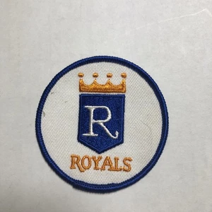 1972 ERA K C Royals MLB BASEBALL 3" ROUND NEW OLD STOCK Patch - Picture 1 of 2