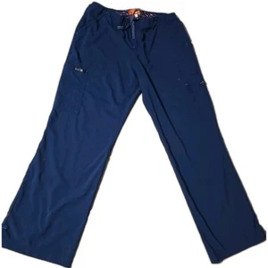 Womens KOI Basic Petite Double Cargo Scrub Pants Small S SP Holly 731 Scrubs - Picture 1 of 5