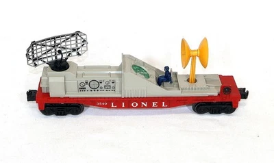 Coche de escaneo de radar operativo Lionel 3540 de posguerra de 1959-60 ~ ¡Bonito original! Foto 1 de 4