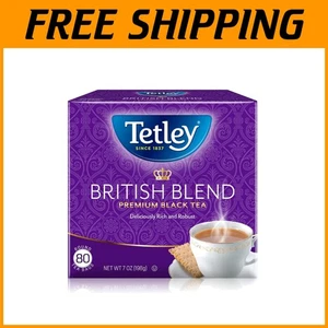 British Blend  Black Tea, 80 Bags, Pack of 12 - Picture 1 of 7