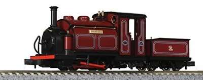 KATO/PECO OO-9 Small England Princess Red 51-201A Narrow Gauge Steam Locomotive - Image 1 of 4