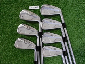 TaylorMade 2024 P7CB Forged Irons 4-P KBS Tour C-Taper 120 Stiff Steel Mid New - Picture 1 of 10
