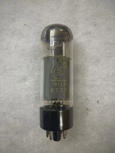 Genalex GEC KT77 EL34 OO getter Fat Black Base Excellent Testing Value Matched - Picture 1 of 8