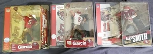 McFarlane NFL 49ers Jeff Garcia (2) Alex Smith (Lot) - Picture 1 of 2