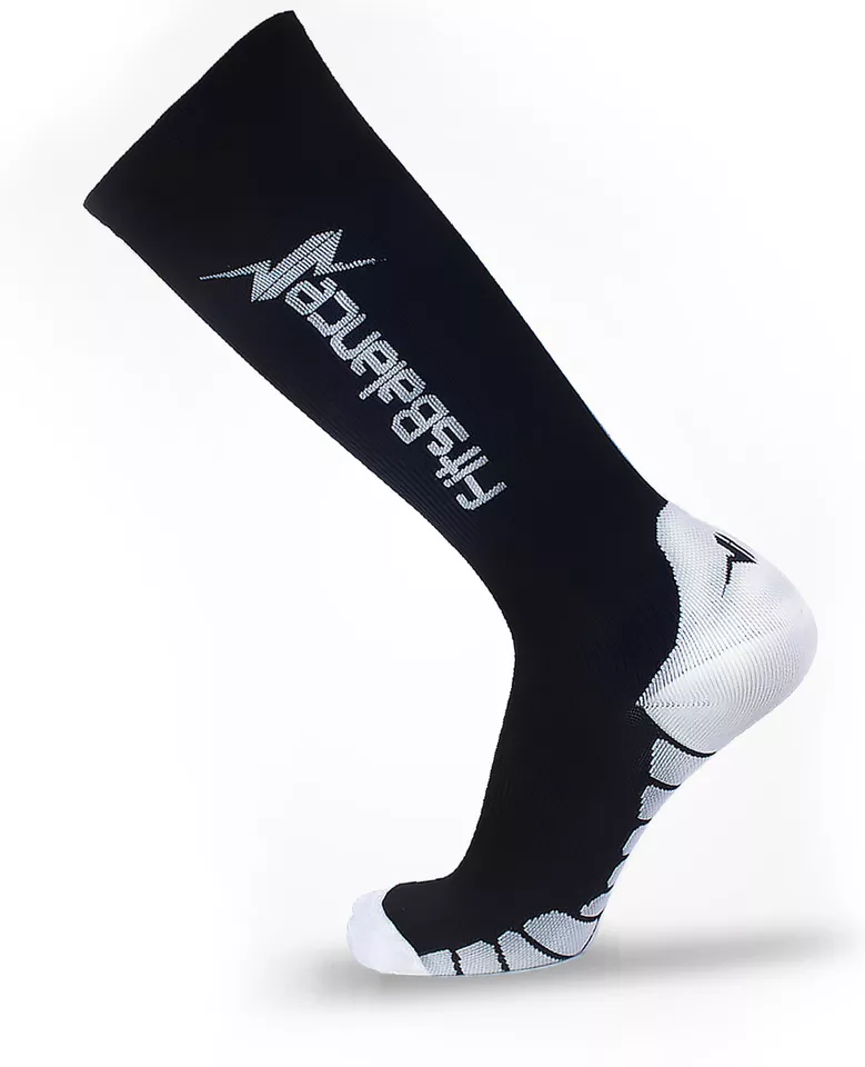 6 Pairs Large Black Compression socks for Men & Women Fit for Running, Nurses - Image 1 of 4