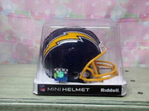 SAN DIEGO CHARGERS 1974-87 VSR4 UNSIGNED T/B MINI HELMET (NEW) - Picture 1 of 1