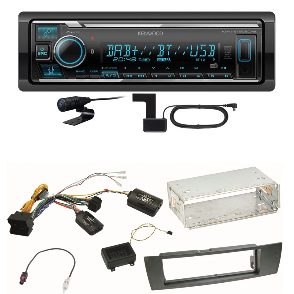 Kenwood KMM-BT508DAB Autoradio (DAB Bluetooth) #32110783