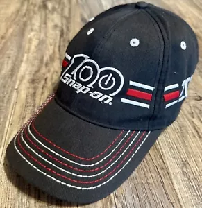 Snap-on Tools 100 Years Strap Back Hat Mechanic Black Red White 1920 - 2020 - Picture 1 of 3