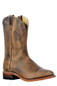 Herren Boulet HillBilly goldene runde Spitze Stiefel, Stil # 0372, Größe 10,5, hellbraun, $ 308 - Bild 1 von 11