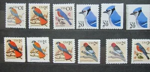 US, Birds from Fauna sets 1990-2000, sheet, coil and booklet full set 12v, MNH - Picture 1 of 1