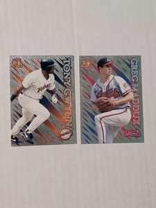 1996 Pacific Prisms Greg Maddux And Tony Gwynn