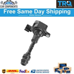TRQ New Ignition Coil w/ Boot For 2002-2019 Infiniti Nissan Suzuki - Picture 1 of 3