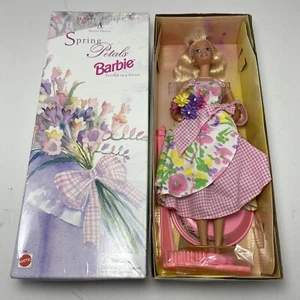 Vintage Spring Petals Barbie Doll - Avon Exclusive Special Edition - Mattel 1996 - Picture 1 of 7