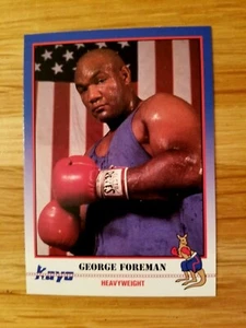 1991 kayo Boxing Card George Foreman Card #99 NM+ Condition Pack Fresh - Picture 1 of 2