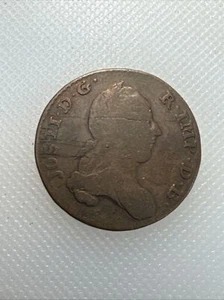 1789 Austrian Netherlands 2 Liard TJ - Picture 1 of 2