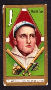 1911 T205 borde dorado Russ Blackburne White Sox Sweet Caporal - Imagen 1 de 2