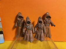 Star Wars Power of the Force (4) Jawas 3.75" Action Figure 1996 Kenner