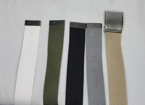 Nike Golf Men's 5 in 1 Web Pack Belts, One Size Fits Most Black Grey Beige Green - Picture 1 of 5