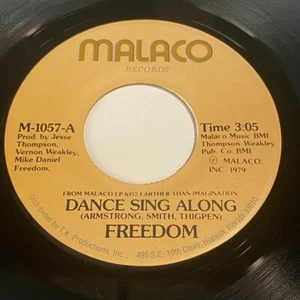 Freedom: Dance Sing Along / Set You Free 45 - Malaco M-1057 - Soul - Imagen 1 de 2