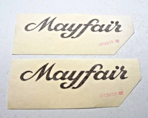 Par de calcomanías doradas clásicas Austin Mini Mayfair - SKU JRC8425GE - Imagen 1 de 1