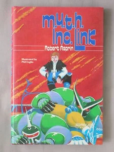 1st Ed M.Y.T.H. INC LINK Robert Asprin HARDCOVER MYTH ADVENTURES 1986 BOOK - Picture 1 of 4