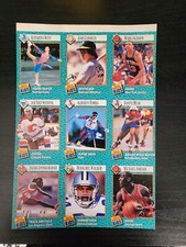 Michael Jordan 1989 Sports Illustrated For Kids magazine RC uncut sheet rare SI