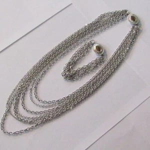 Conjunto de Pulsera Collar de Joyería Avon Vintage Firmado por Diseñador - Imagen 1 de 5
