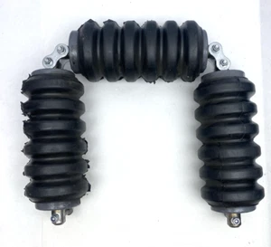 WX90120 Conveyor Roller, 3 Linked Grooved Rollers, Fits John Deere - Bild 1 von 6