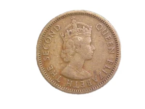 1955 British Caribbean Territories 5 Cents Elizabeth II KM#4-Nice Circ!c33440xux - Picture 1 of 2