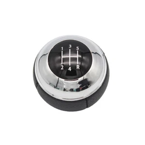 5 Speed Gear Shift Knob Black+Silver For MINI R53 COOPER S 3 DOORS 01-08 - Picture 1 of 5